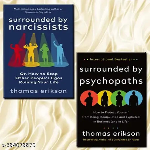 Surrounded By Psychopaths + Surrounded By Narcissistic (English  Paperback  Thomas Erikson)