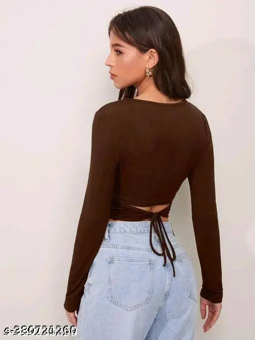 Back Knoght Top Full sleeve