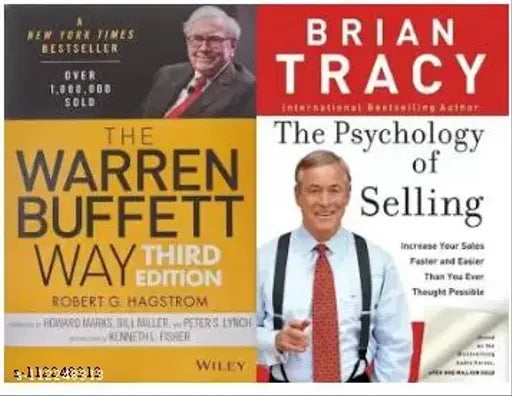The Warren Buffett Way  Psychology Of Selling (Set Of 2 Bestseller Books)  (Paperback  Robert G. Hagstrom  Brian Tracy)   Other Books