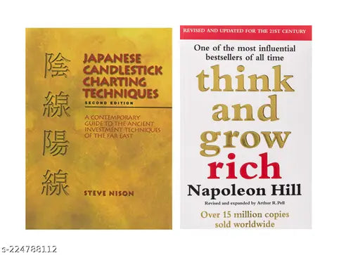 JAPANESE CANDLESTICK CHARTING TECHNIQUES BY STEVE NISON + THINK AND GROW RICH BY NAPOLEON HILL