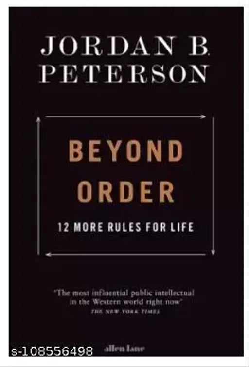 Beyond Order 12 Rules Of Life  (Paperback  Jordan B.peterson)