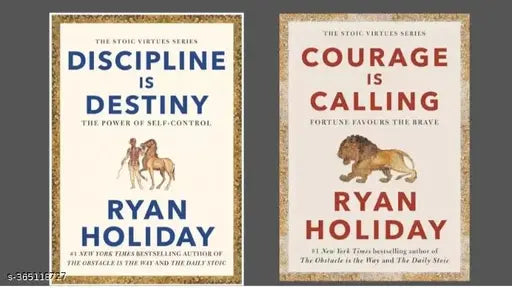 Discipline Is Destiny + Courage Is Calling (English  Paperback  Ryan Holiday)