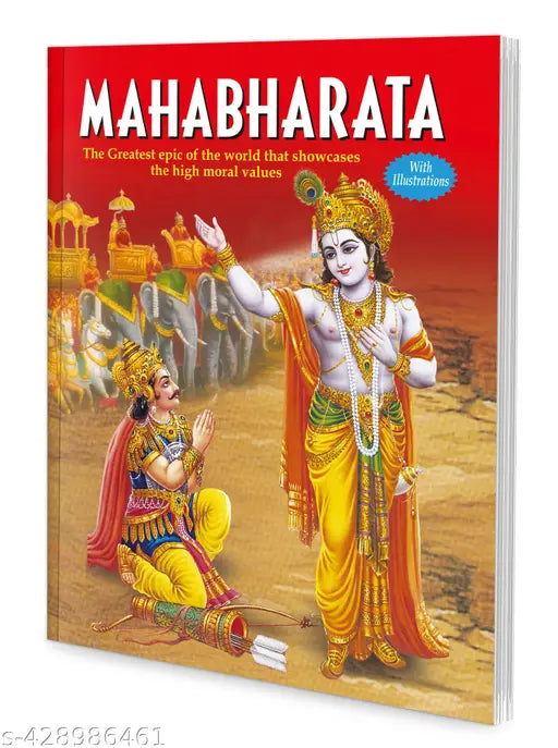Mahabharata book : Educational book for kids  Storytelling book for kids  Mythological book for kids  stories book for children.
