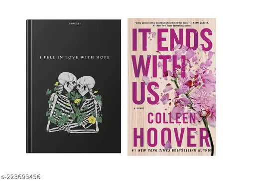 I FELL IN LOVE WITH HOPE BY LANCALI + IT END WITH US BY COLLEEN HOOVER