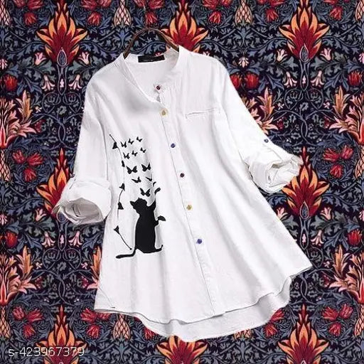 Trendy Womens Printed Shirt
