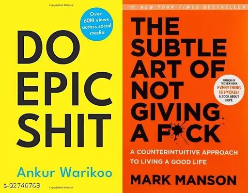 DO EPIC SHIT AND + THE SUBTLE OF ART BEST 2 BOOKS COMBO