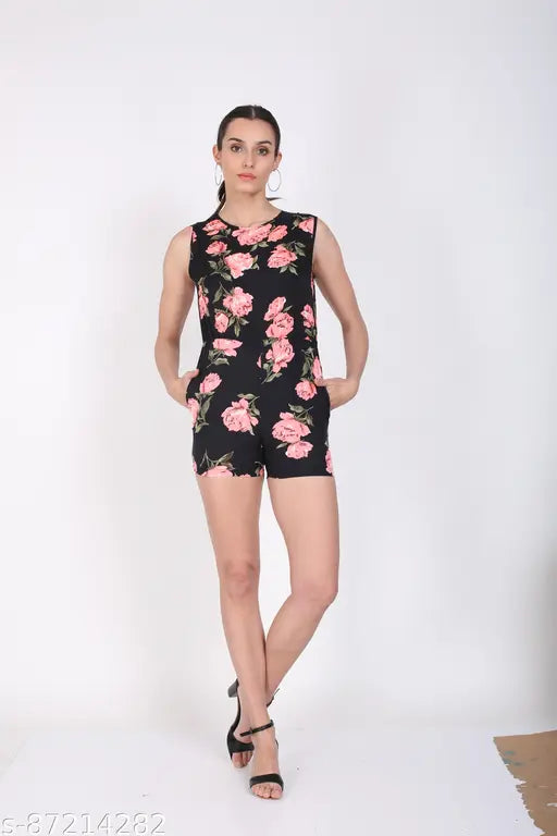 Classy Sensational Women Rayon Jumpsuits