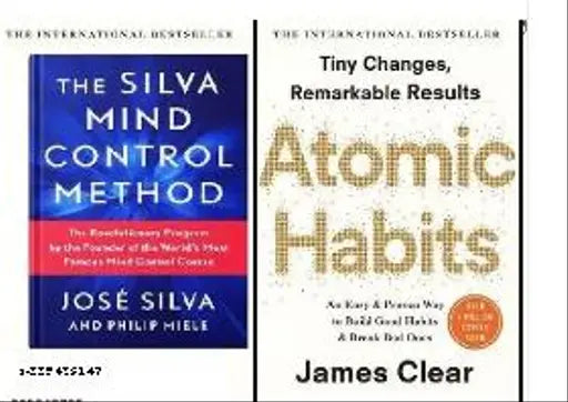 The Silva Mind Control Method & Atomic Habits(2 Best Sellers)