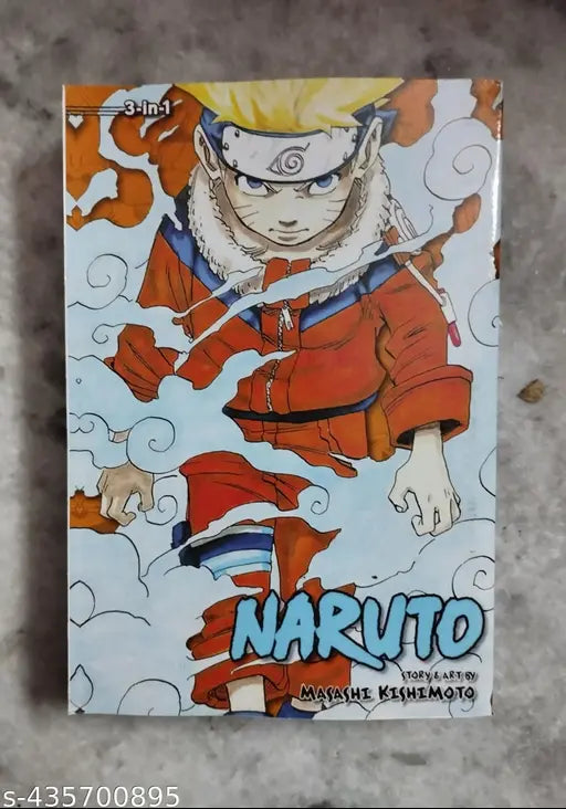Naruto Manga :- 3 In 1 (English  Paperback   Masashi Kishimoto)