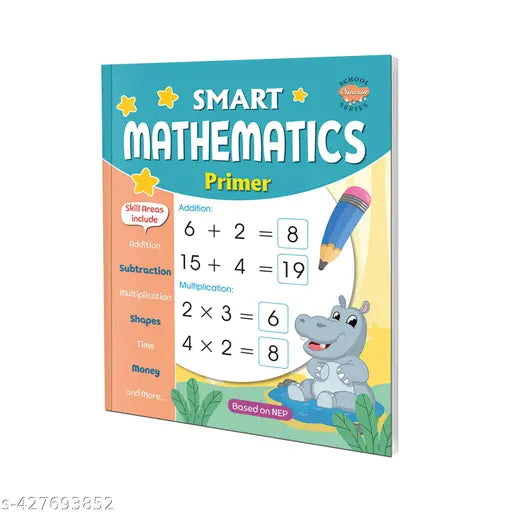 Smart Mathematics (Primer) Book for kids : Kids math workbook  Fun math learning book for children  Educational learning book