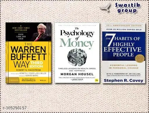 influence: The Psychology of Persuasion + The Warren Buffet Way + The Psychology papperback
