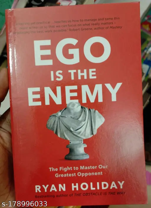EGO IS THE ENEMY BY RYAN HOLIDAY Self-Help books