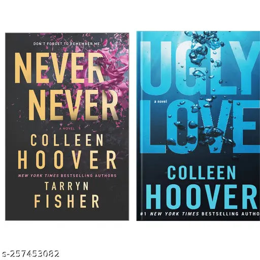 NEVER NEVER  BY COLLEEN HOOVER + UGLY LOVE BY COLLEEN HOOVER