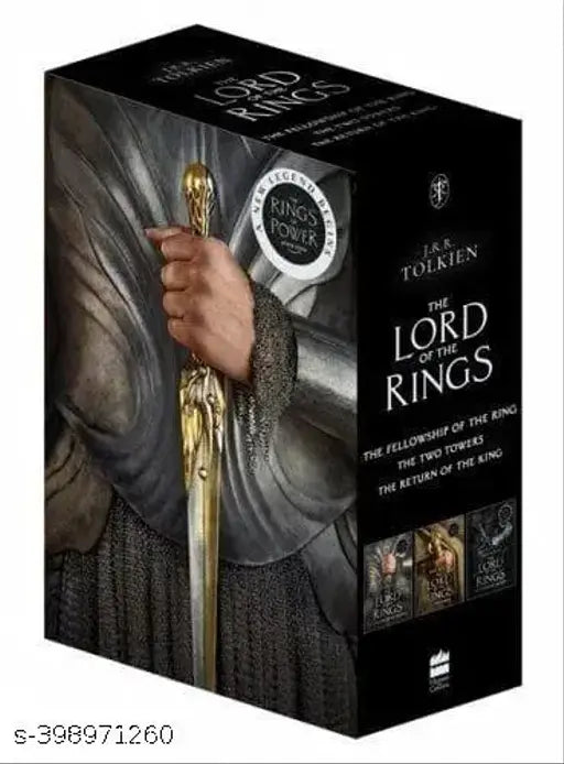 SET OF 3 BOOKS OF  LORD OF THE RINGS