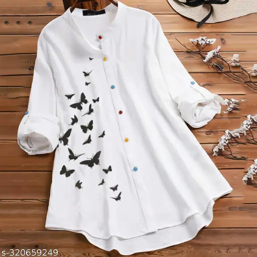 Women's Office And Daily Wear Shirt Tops & Tunics