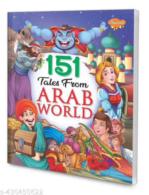 151 Tales from Arab World Book : Tales of Children  Arab World Book  Educational Book - Worlds Famous Book.