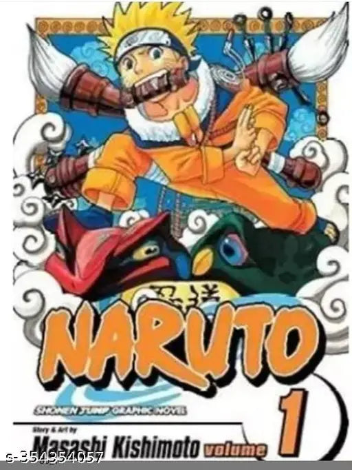 Naruto Volume-1 (English  Paperback   Masashi Kishimoto)