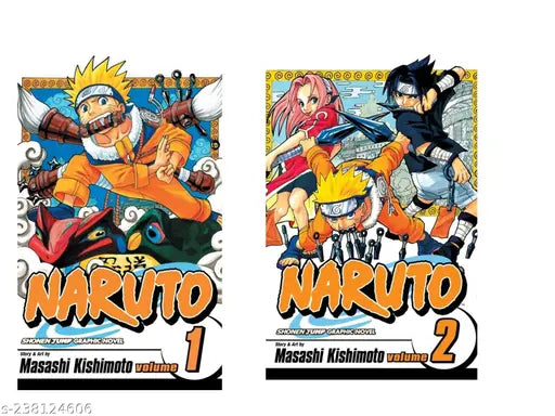 Naruto volume 1 and 2 combo pack
