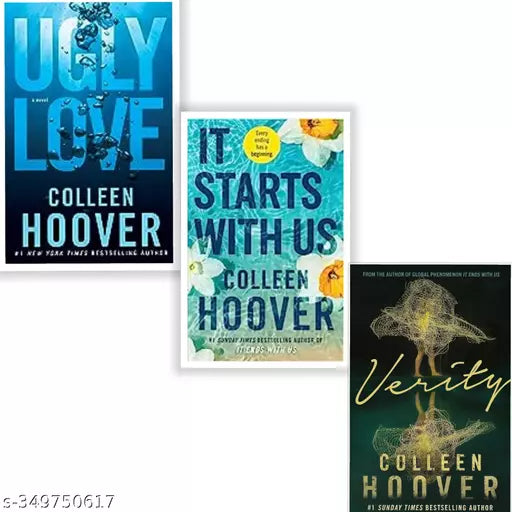 Set 0f 3 BOOKS - Ugly Love +  It Start With US + Verity-Paperback