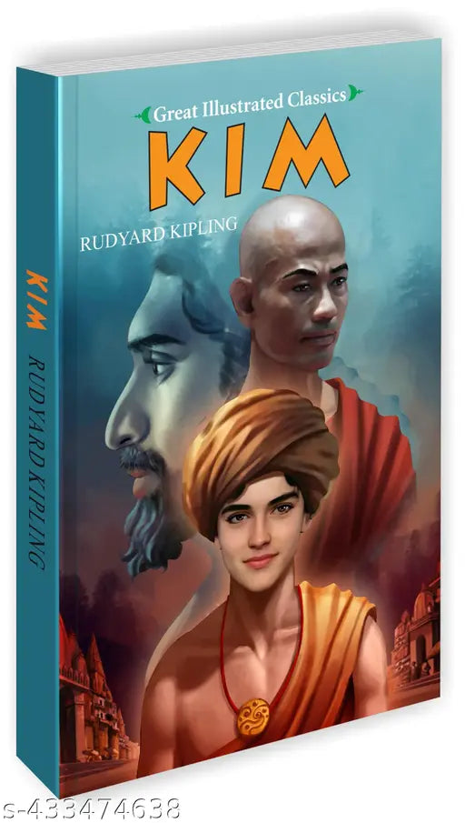 Kim : Educational book for children  Kids learning book  Novels for children - All Time Great Classics Novels
