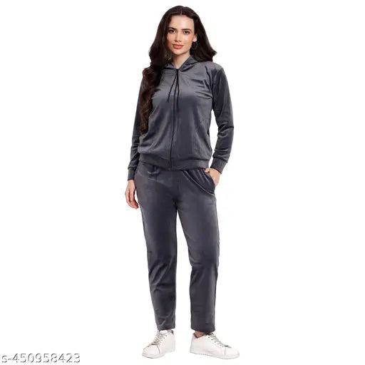 Velvet tracksuit for Woman
