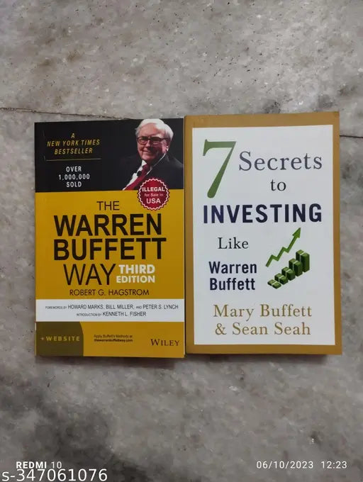 Best Combo Of 2 Book:-  The Warren Buffett Way 3RD Edition  + 7 Secrets To Investing Like (Robert  G. Hagatrom)