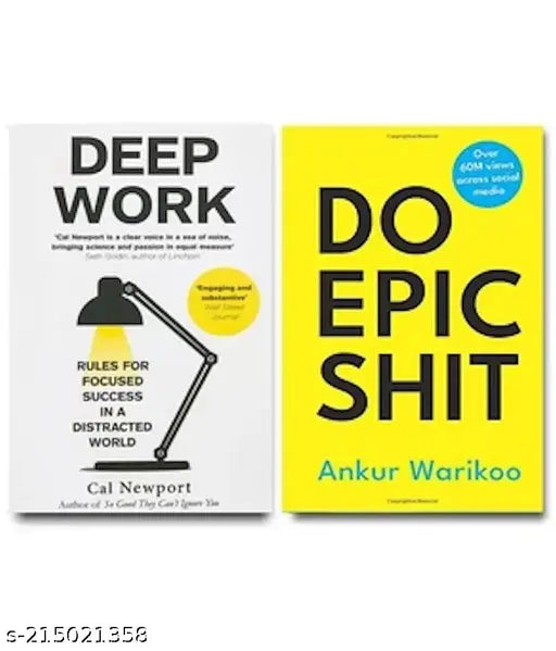 DO EPIC SHIT BY ANKUR WARIKOO+ DEEP WORK  CAL  NEWPORT