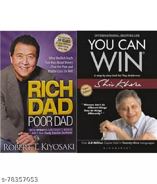 You Can Win + Rich Dad Poor Dad (Paperback  robert  shiv)