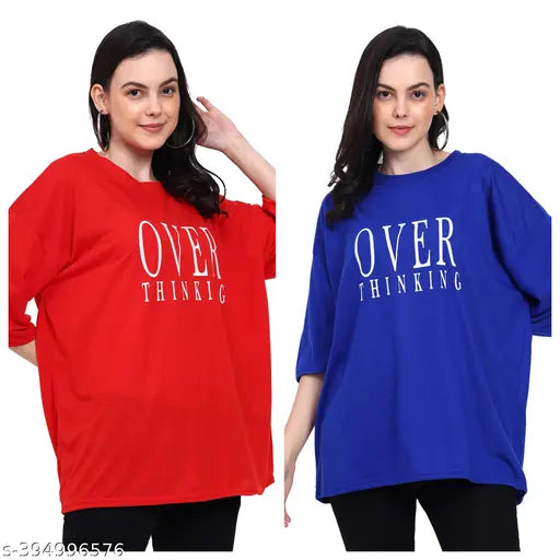 Woman oversized T shirt