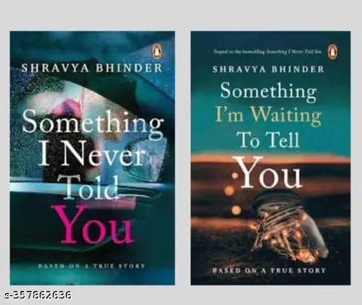 Something I Never Told You + Something I'm Waiting To Tell You (English  Paperback  Shravya Bhinder)