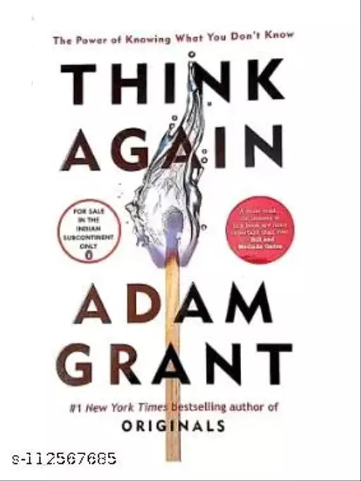Think again adam grant  (Paperback  GRANT ADAM)