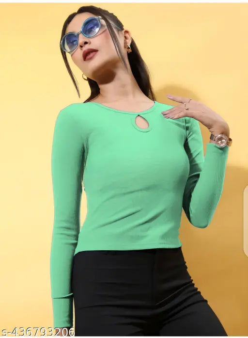Stylish Neck Hole Top