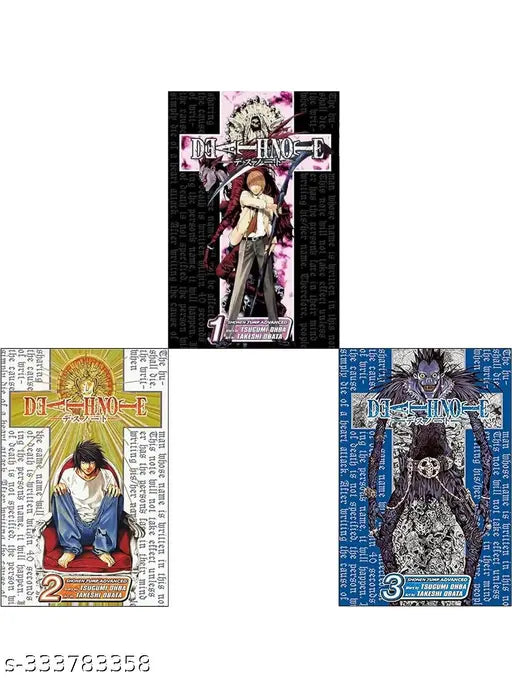 DEATH NOTE VOL 1 TO 3