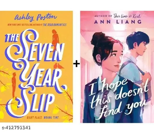 The Seven Year Slip + I Hope This Doesn't Find You (English  Paperback  Ashley  Poston  Ann Liang)