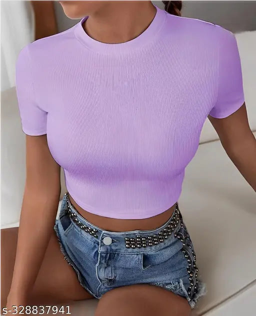 Classy Modern Women Tops & Tunics Short Sleeve Top