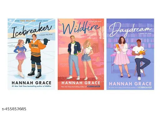 The Maple Hills Series 3 Book Collection Set By Hannah Grace (Icebreaker  Wildfire & Daydream) Paperback – September 9  2024