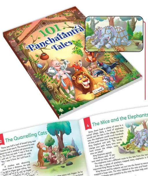 Story book for kids :- 101 Panchatantra Tales book (Paperback) : Classic fables for children  Kids storybook for early readers  Famous stories for kids for ages (3-12)