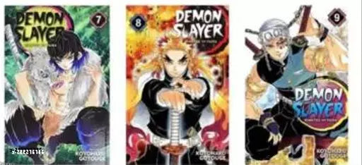 Demon Slayer Vol. 7-8-9 (Manga by paperbag)