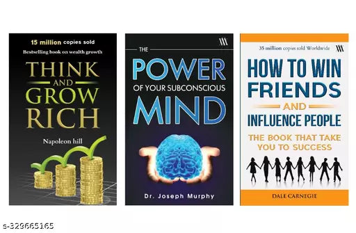 How to Win Friends & influence People  The power of your Subconscious mind  Think & grow Rich