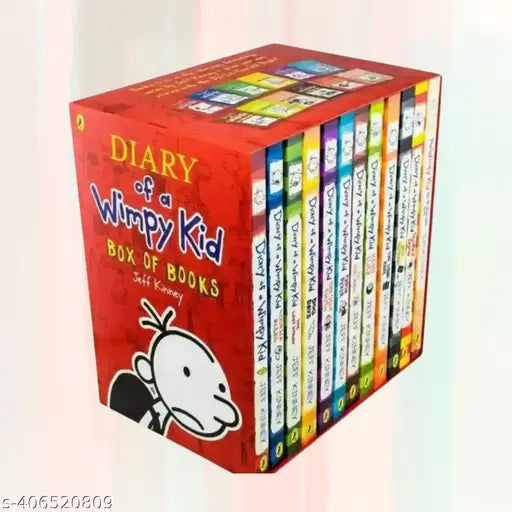 Diary of a Wimpy Kid Box Set Books (1-12)