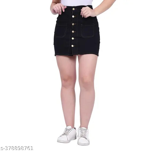Woman Denim Skirt