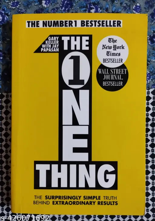 The One Thing (English  Paperback  Gary Keller)