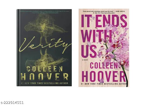VERITY BY COLLEEN HOOVER + IT END WITH US BY COLLEEN HOOVER