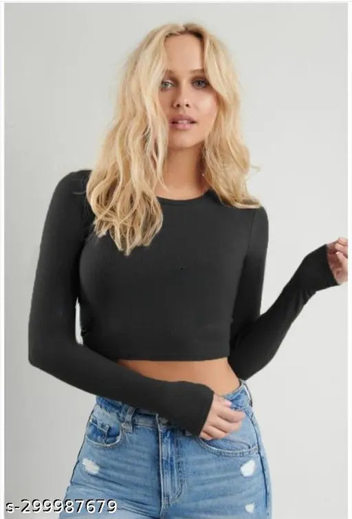 Round Neck Full Sleeve Top