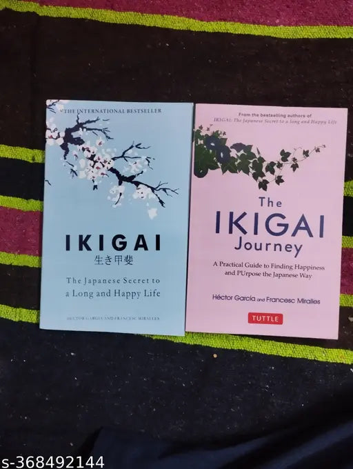 Ikigai + The Ikigai Of Journey ( English  Paperback  Hector Gracia And Francesc Miralles)