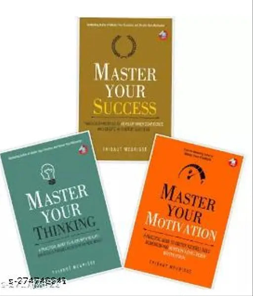 Combo of 3 book set-Master Your Success+MASTER YOUR MOTIVATION+Master Your Thinking
