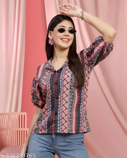 women shirts  shirt for women  printed shirt  women oversized shirt  women formal short