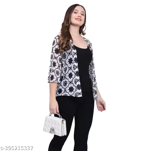 Woman Net Shrug