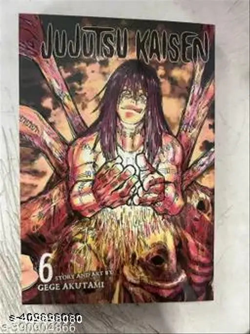 Jujutsu Kaisen  Vol. 6: Black Flash ( English  Comics  Paperback ) Bestselling comic series part
