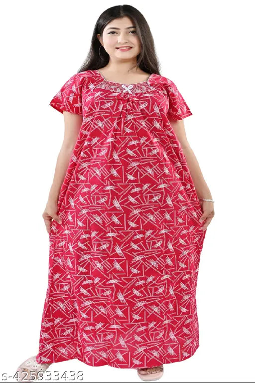 Nighty Pure Cotton Maxi